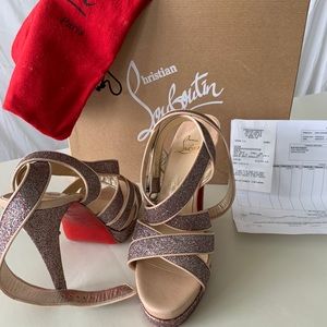 Christian Louboutin Glitter Mini